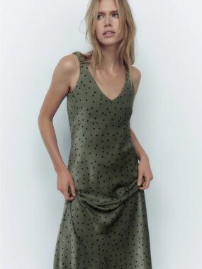NWT Polka Dot Dress - Size M